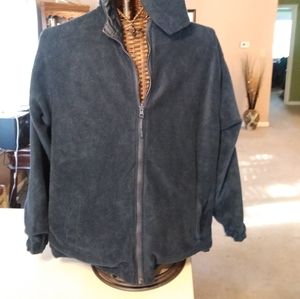 Ultimate Reversible Lightweight Jacket, Size XL, Blue/Black